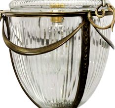 Clear Decorative Glass Ceiling Lamp