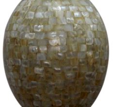 Shell Oval Shape Glass Ceiling Lamps