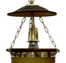Yellow Melon Ceiling Lamp