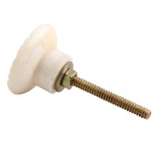 Cream Tiny Flower Bone Drawer Knob Online