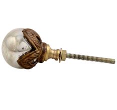 Antique Silver Round Glass Drawer Knobs Online