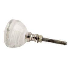 Clear Diamond Glass Drawer Knob Online
