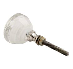 Clear Diamond Glass Drawer Knob Online