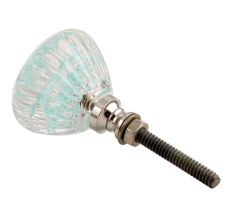 Water Paneled Sides Glass Drawer Knob Online