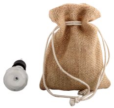 Clear Diamond Glass Wine Stopper