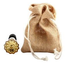 Golden Mercury Sunflower Glass Wine Stopper