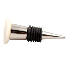 Cream Tiny Flower Bone Wine Stopper