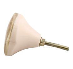 Golden Flower Bone Dresser Knob Online