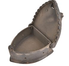 Old Broad Brass Charcoal Iron