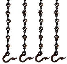Swing Chain Set Handicrafted Decorative Brass Jhula Chain(Set Of 4 Pieces)