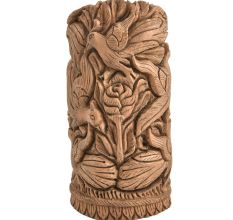 Indian Peacock Rose Engraved Home Decor Collectable