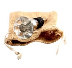 Clear Glass Wine Stopper