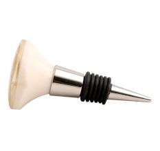 Golden Inside Flower Bone Wine Stopper