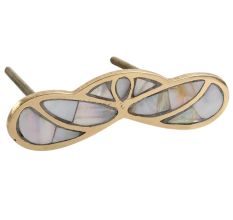 Mother of Pearl Brass Cabinet Handles
