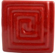 Red Restoration Metal Knobs 