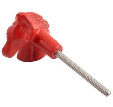 Red Horse Metal Knobs 