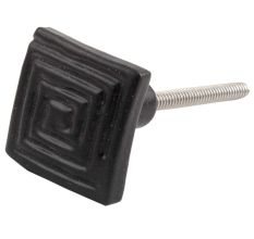 Black Restoration Metal Knobs