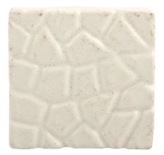 Cream Hammered Square Metal Knobs