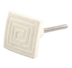 Cream Restoration Metal Knobs