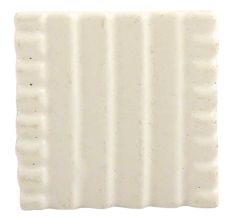 Cream Square Border Metal Knobs