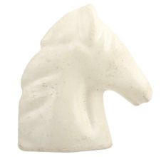Cream Horse Metal Knobs