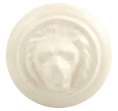 Cream Lion Metal Knobs