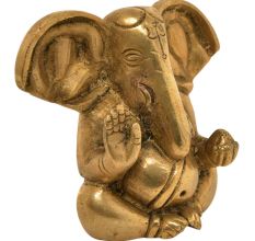 Brass Baby Ganesha Statue