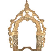 Prabhavali Female statues Brass Wall Hanging