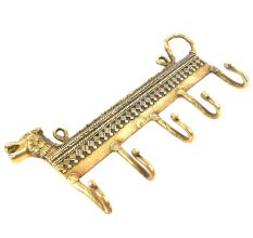 Brass Majestic Lion Head Wall Hooks and Hangers