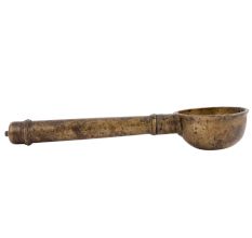 Vintage Brass Long Handle Ladle