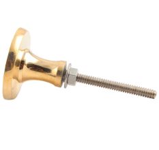 White Wheel Glass and Metal Knobs Online