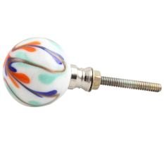 Round Mixed Glass Dresser Knob Online