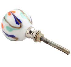 Round Mixed Glass Dresser Knob Online