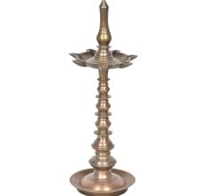 Traditional Long Brass South Indian Deep