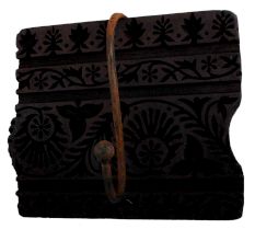 Wooden Printing Block Hooks