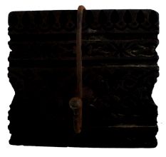 Wooden Printing Block Hooks