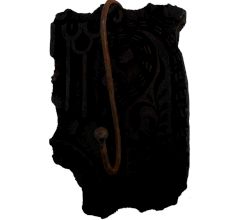 Wooden Printing Block Hooks