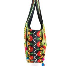 Black Ethnic Ladie Purse Handmade Bag