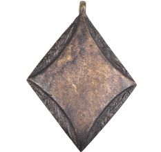 Brass Pendant Diamond Shape