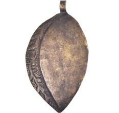 Brass Leaf Pendant