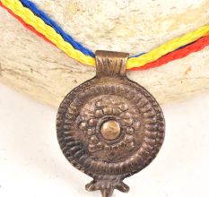 Bronze Pomegrante Shaped Pendant