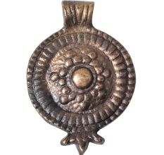 Bronze Pomegrante Shaped Pendant