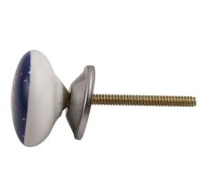 Pink Flower Ceramic Flat Dresser Knob Online