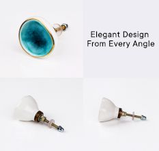 Sea Green Ceramic Drawer Knob Online