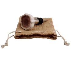 Brown Soil Ceramic Wine Stopper