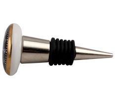 Paris Clocks Ceramic Watch Wine Stopper