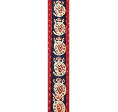 Maroon Embroidered Elephant Sling Bag