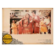Song Sequence Ameer Aadmi Ghareeb Aadmi 1930 movie Poster