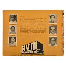 1976 Movie Avm Production Jeevan Jyoti Movie Booklet
