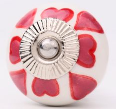 Pink Heart Knob